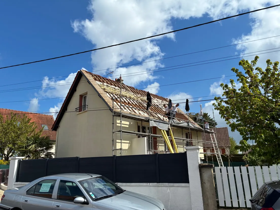 entretien de toiture sens